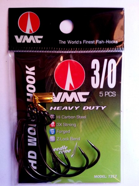 Worm Hook VMC 7317-3X Tin
